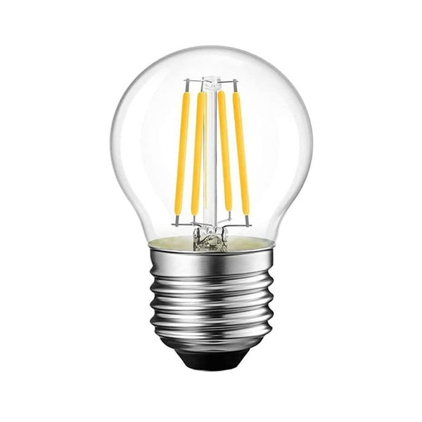 Led лампа g45 крушка 4w 3000k e27 прозрачна