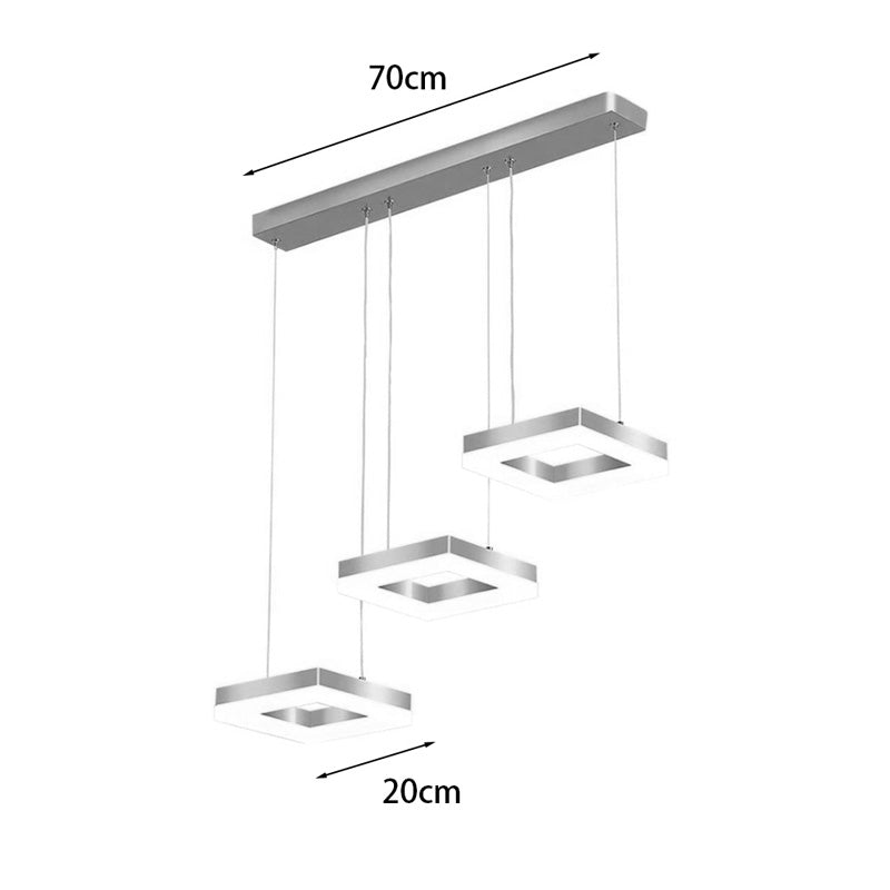 3-светлинен плафон Benor led златист 70x20x15cm