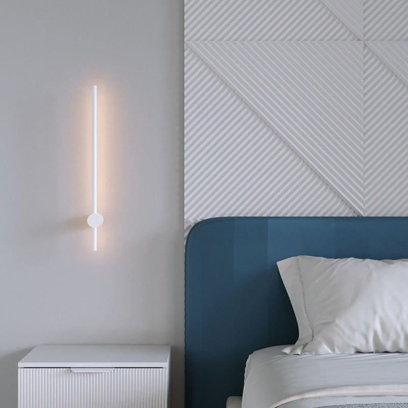 Стенна led лампа Eftenbo в бял цвят d8x80см