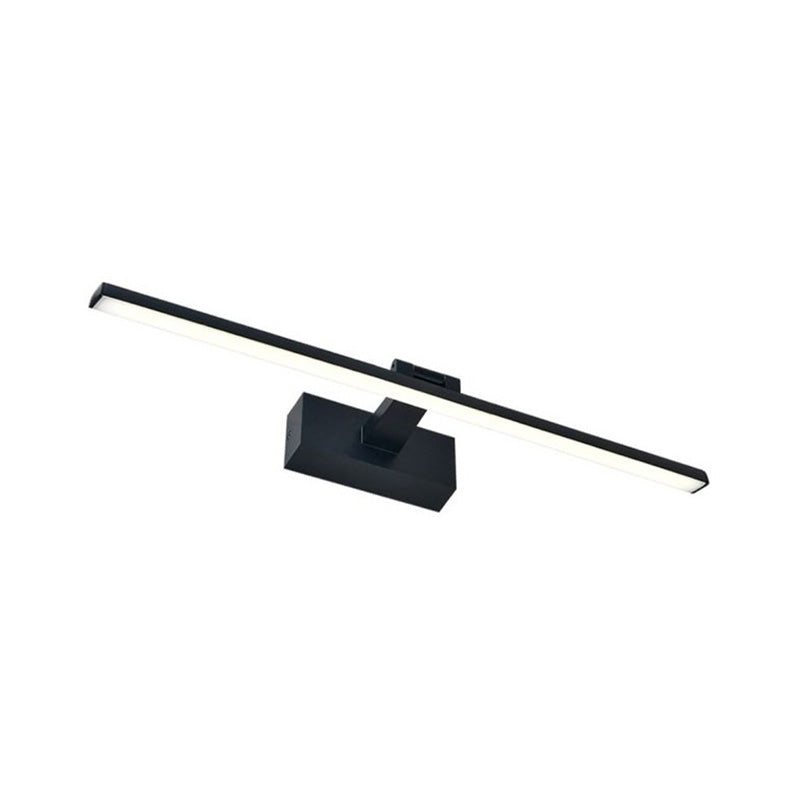 Аплик Debiwen led метал в черен цвят 60x10x6см