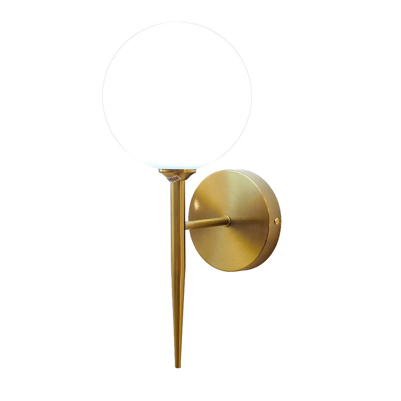 Аплик Kerlibin g9 метал в златисто-бял цвят 13x18x34cm