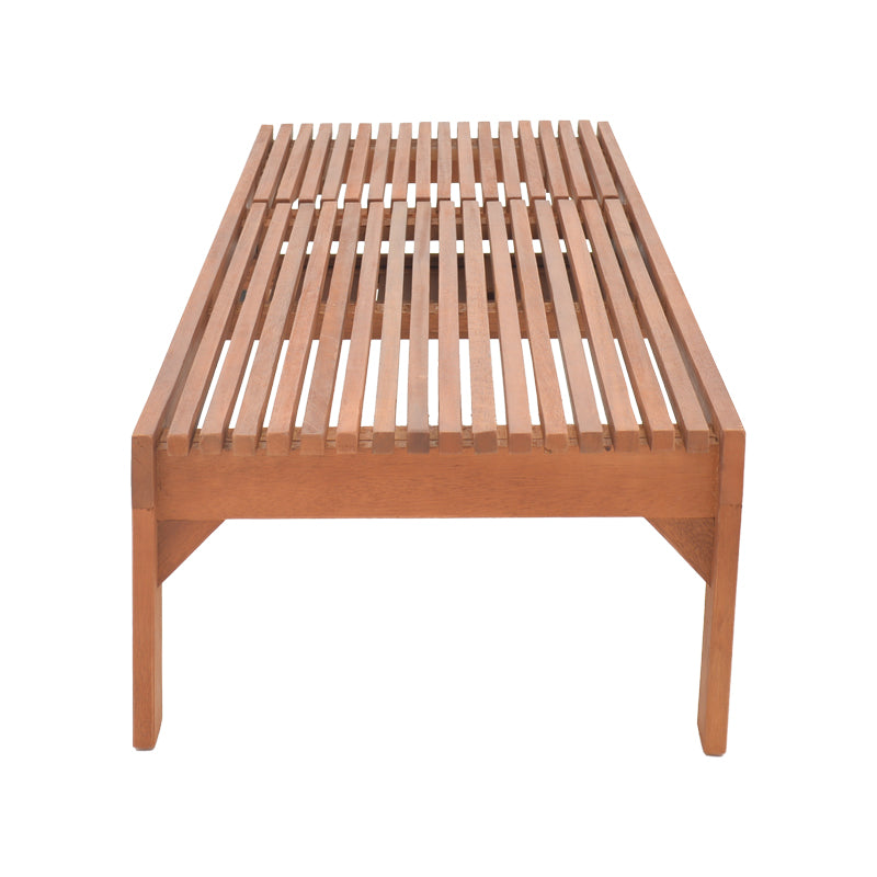 Шезлонг Sunnie меранти дърво в естествен нюанс 200x65x35см