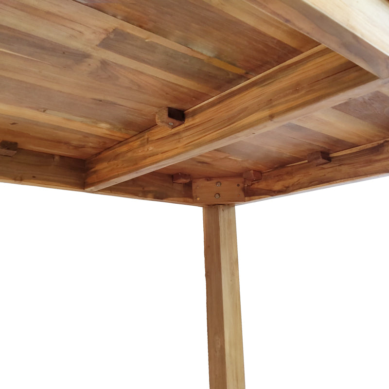 Маса трапезна WOOLY  тиково дърво в естествен нюанс 220x90x75см