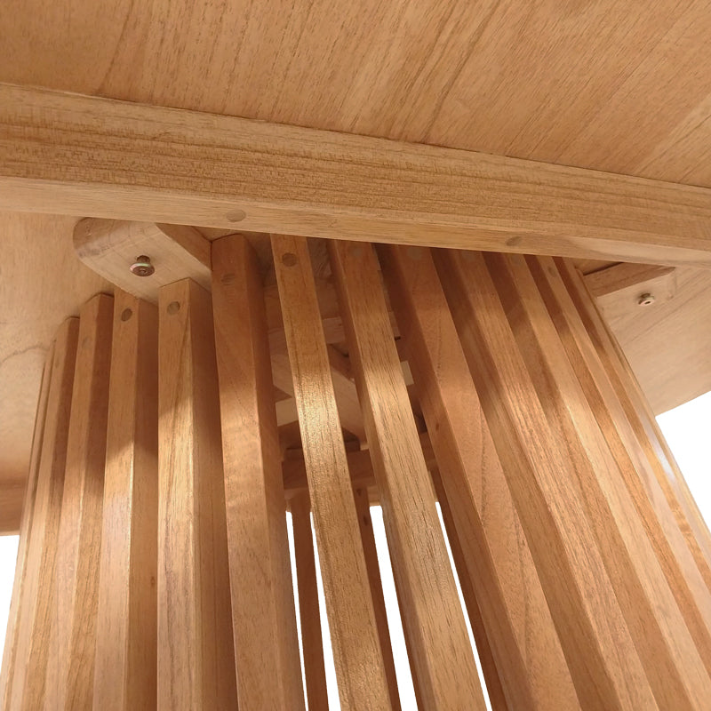 Холна маса Kenda mindi в естествен нюанс D80x45см