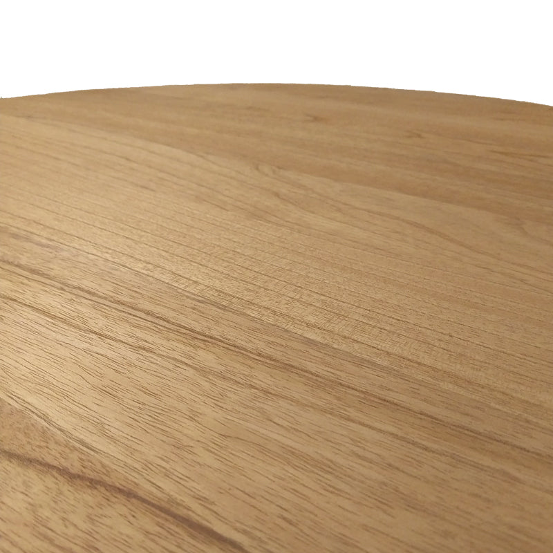 Дървена бар маса Kenda mindi в естествен нюанс D60x90см