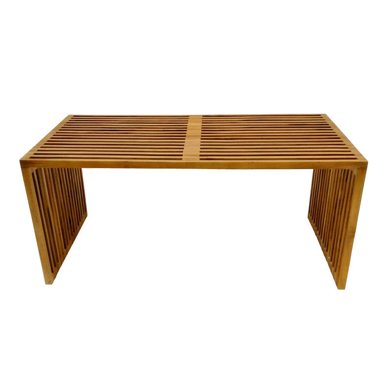 Маса Marlin тиково дърво в естествен нюанс 100x50x45см