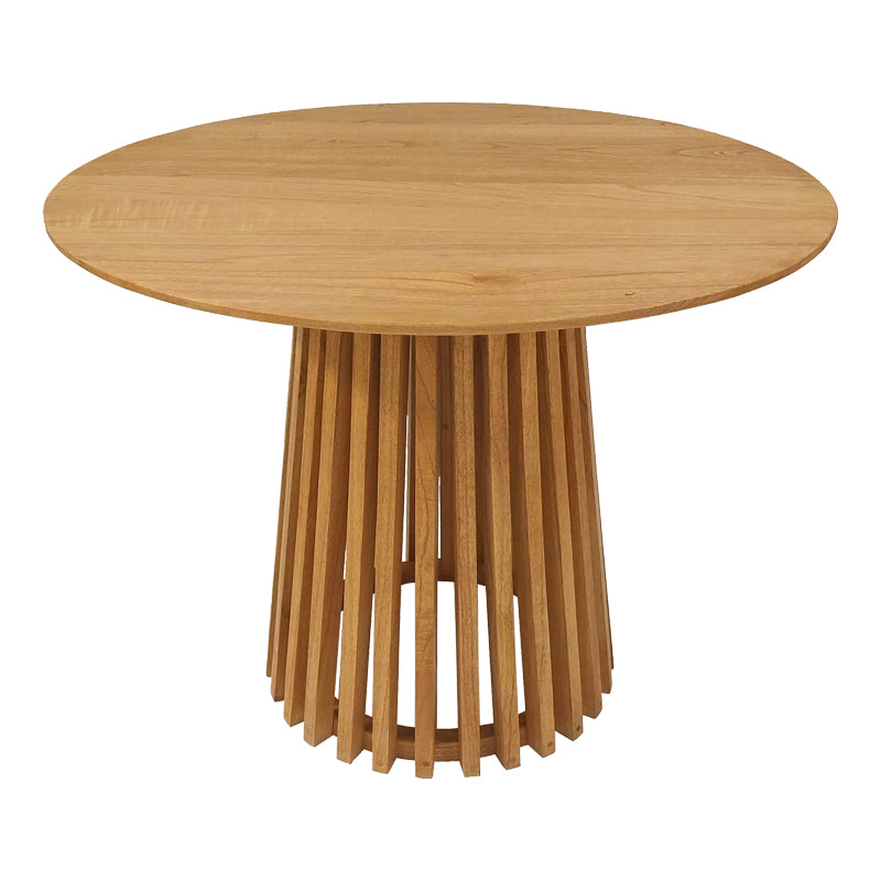 Трапезен комплект Elaiza-Kenda комплект от 3 части в натурален бежов нюанс D80x75см