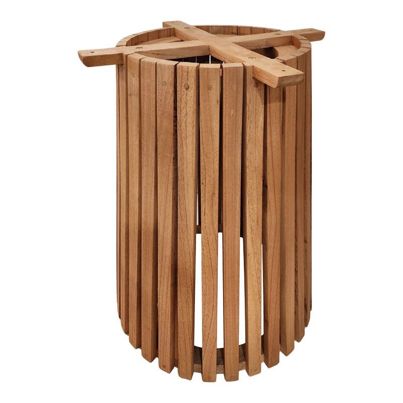 Основа за маса за вътрешна употреба Galy  mindi дърво в естествен нюанс d60x75см