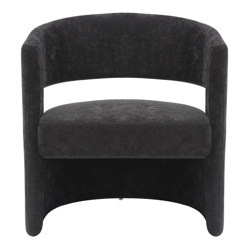 Фотьойл Leicy плат в черен нюанс 69x63x76.5см