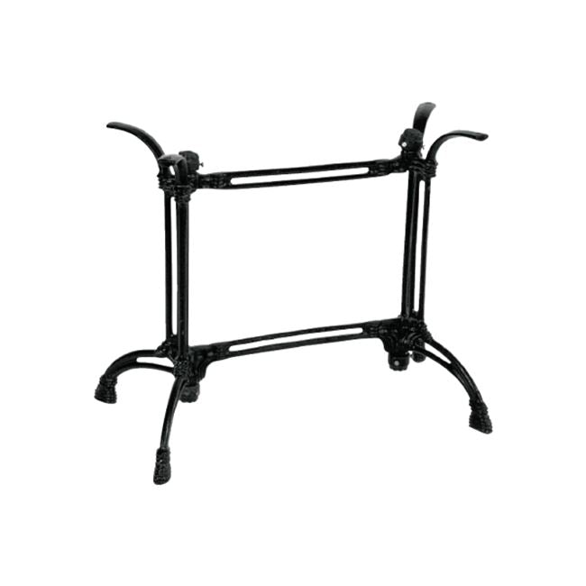 Метална основа за маса Basa в черен нюанс 82x50x71см