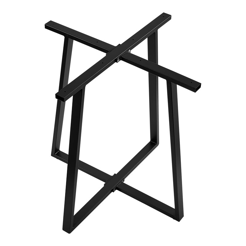 Метална основа за бар маса Mulbe i в черен цвят 50x50x90 см