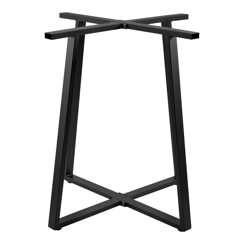 Метална основа за бар маса Mulbe i в черен цвят 50x50x90 см