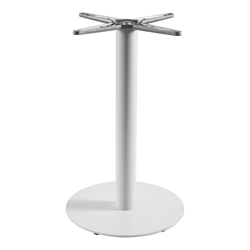 Метална основа за маса Jefry в бяло, размери 48x73 см