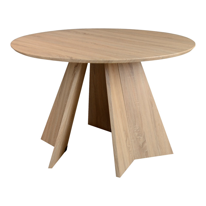 Трапезна маса BIBBLE mdf в естествен нюанс d120x76см