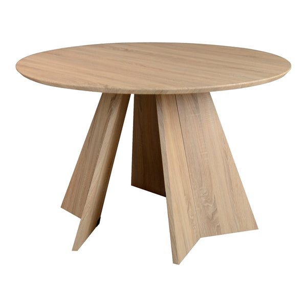 Трапезна маса BIBBLE mdf в естествен нюанс d120x76см