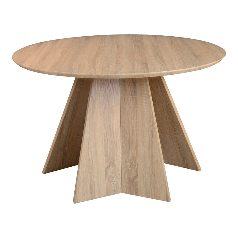 Трапезна маса BIBBLE mdf в естествен нюанс d120x76см