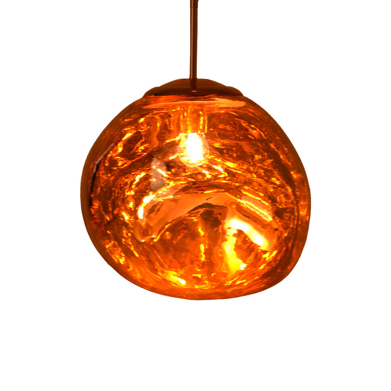 Плафон Gloine E27 в цвят мед D28x60см