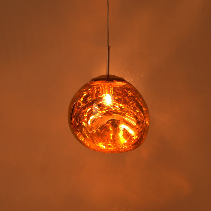 Плафон Umuco E27 в цвят мед D38x60см