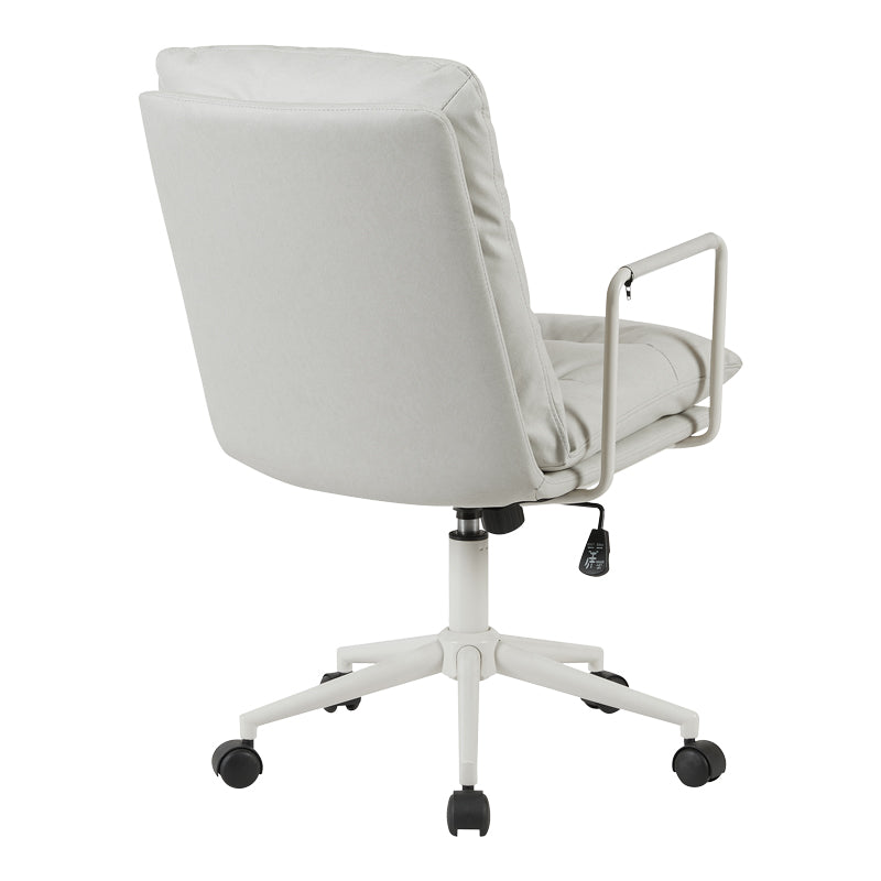 Офис стол Kreno pes в сив цвят 56x67x89-97 см
