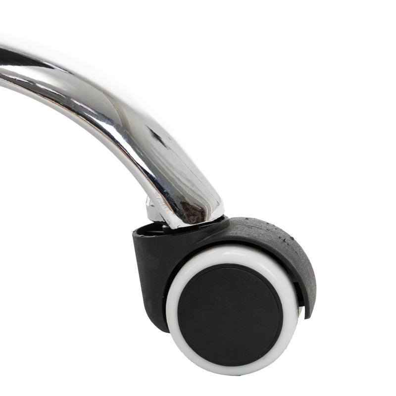 Офис стол Mavel pu в черен цвят 55x62x100-110 см