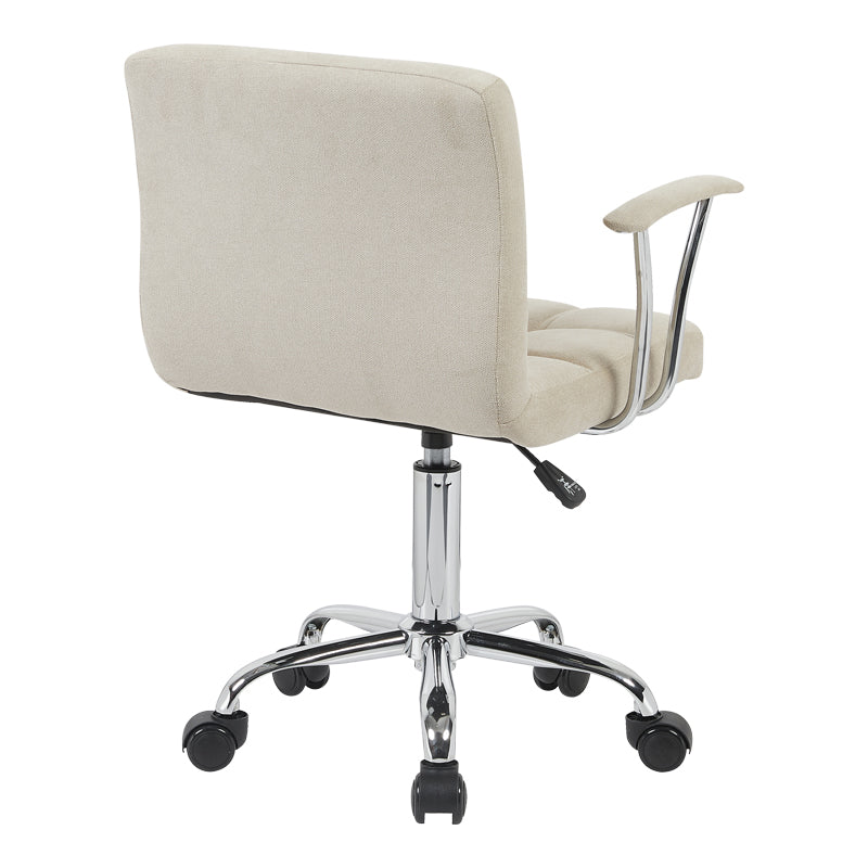 Офис стол buleco бежов плат 56x46x74-86см