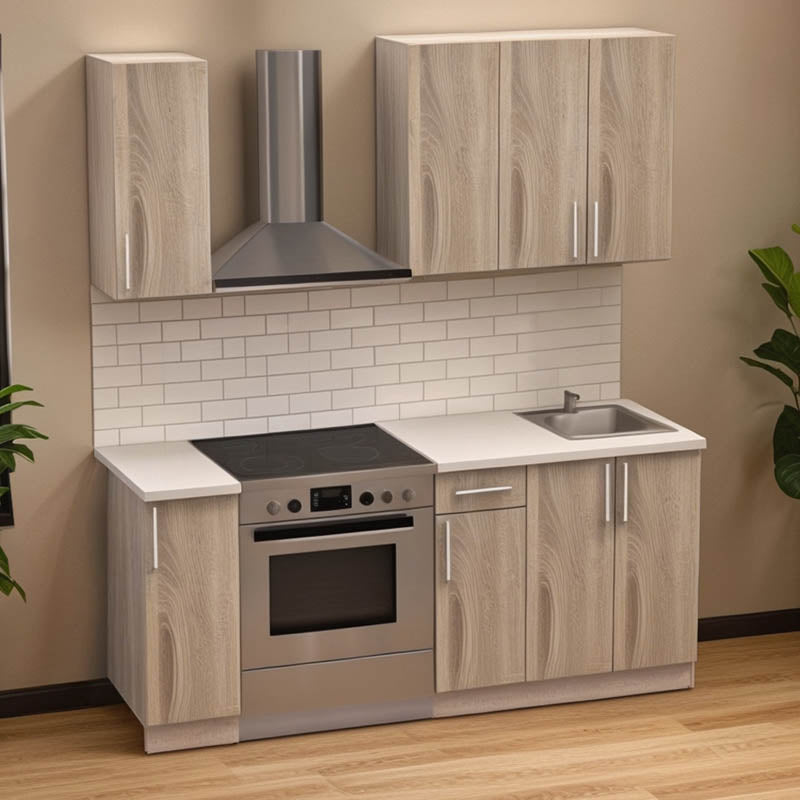 Кухненски шкаф Festa  меламин в цвят сонома 120x60x85см