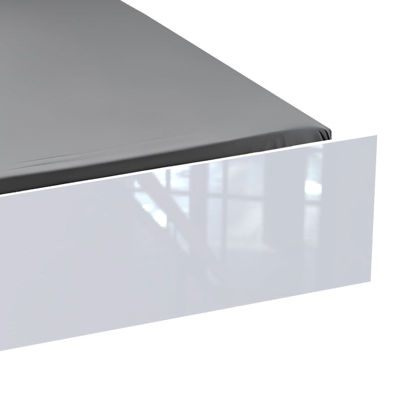 Двойно легло Afina в бял цвят 160x200см