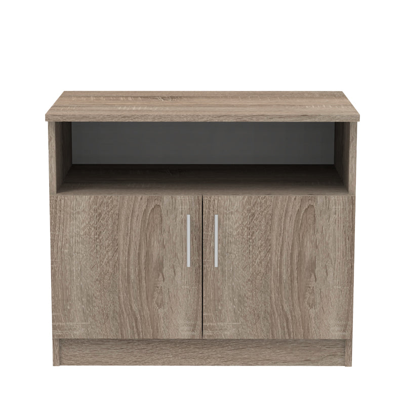 Нисък шкаф Galdow в цвят Sonoma Truffle 80x45x60см