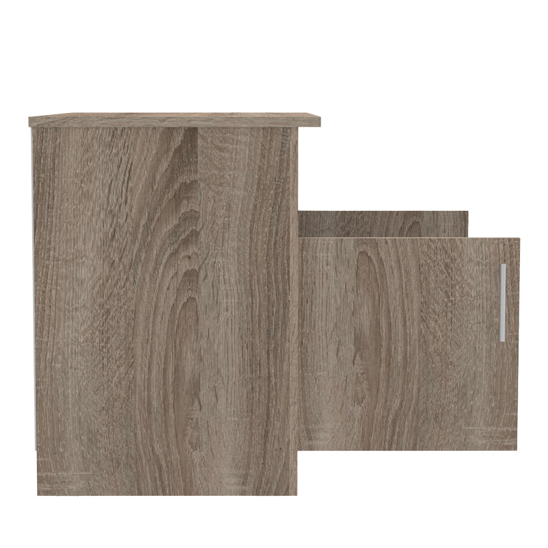 Нисък шкаф Galdow в цвят Sonoma Truffle 80x45x60см
