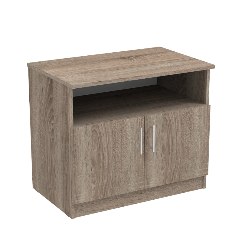 Нисък шкаф Galdow в цвят Sonoma Truffle 80x45x60см