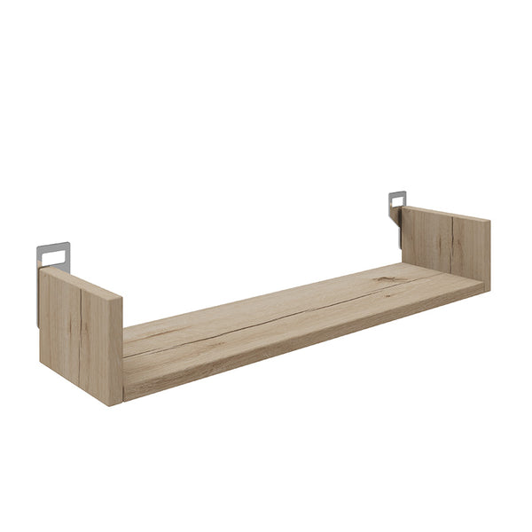 Стенен рафт Derva цвят дъб 60x15x10см