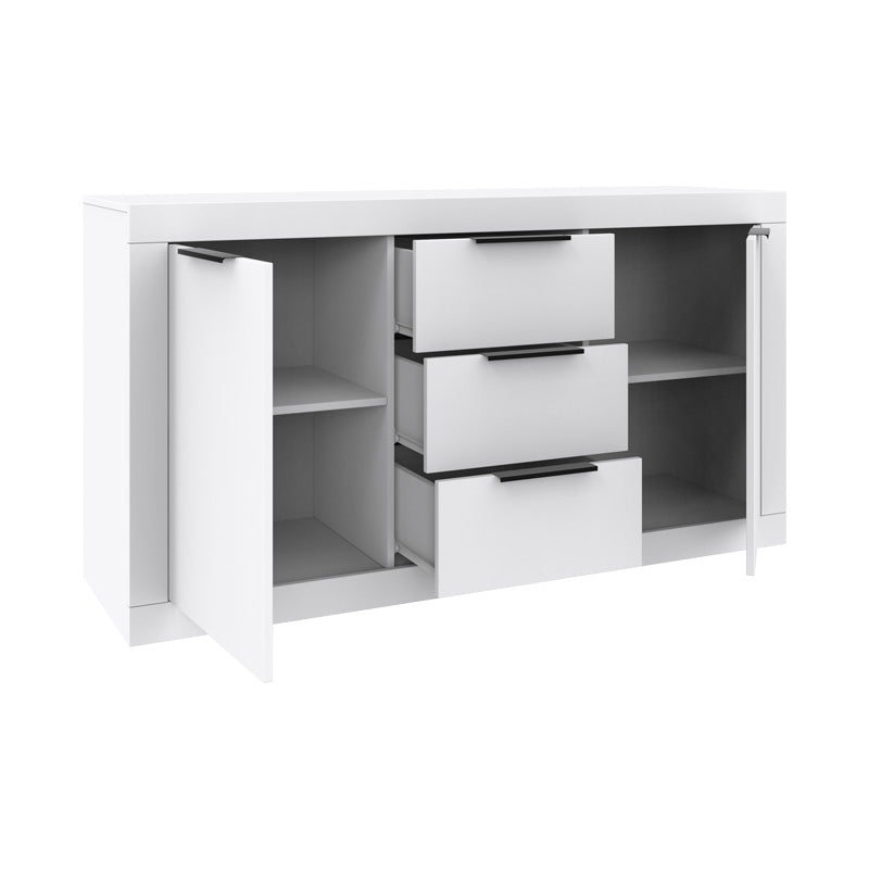 Бюфет DOHA в бял цвят 150x45x80.5см