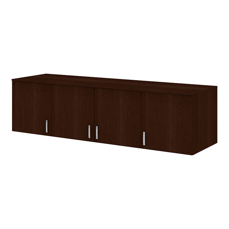Гардероб ROYAL с четири крила, чекмеджета и лофт венге 200x58x230см