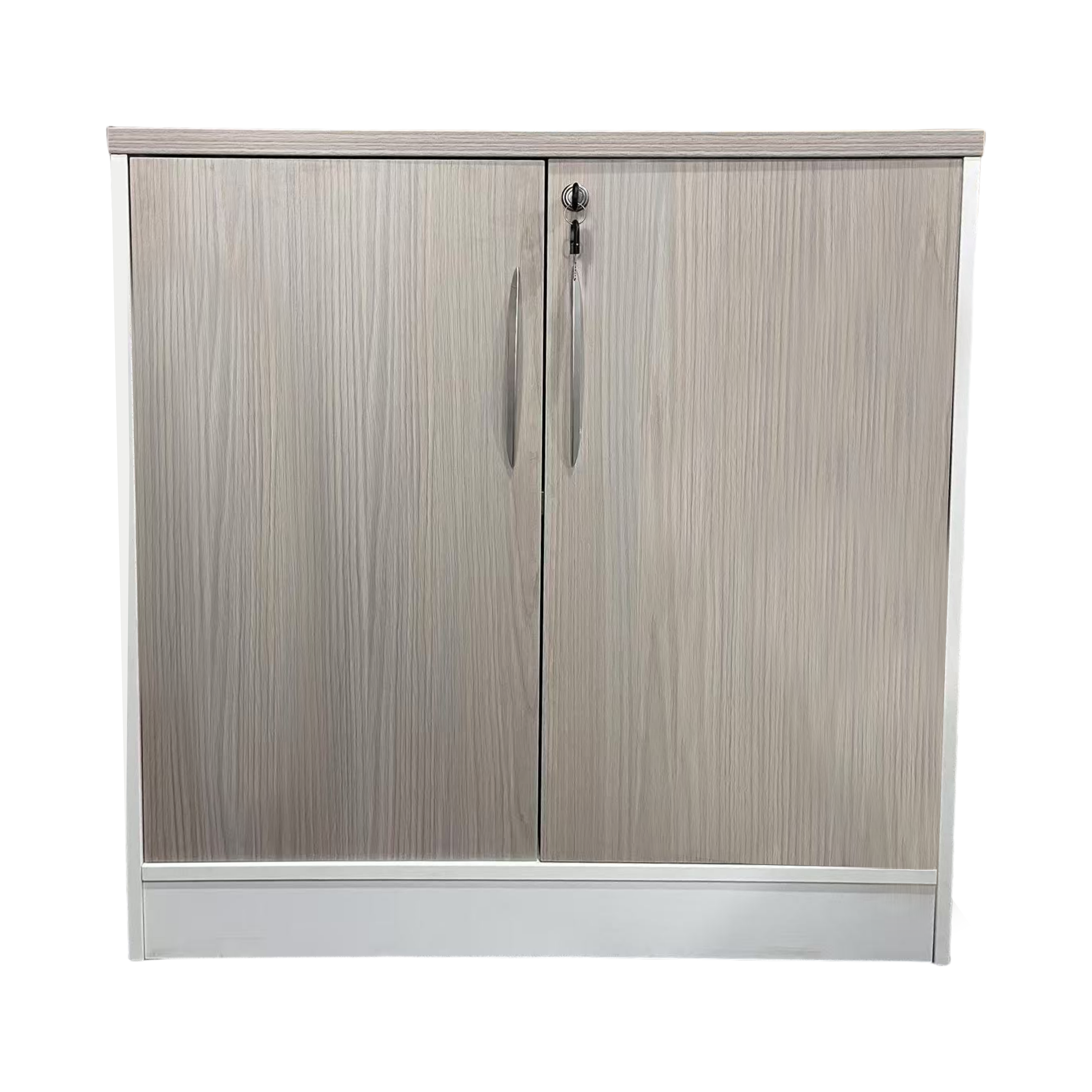 Офис шкаф Armadi в цвят сонома-бял 80x40x80см