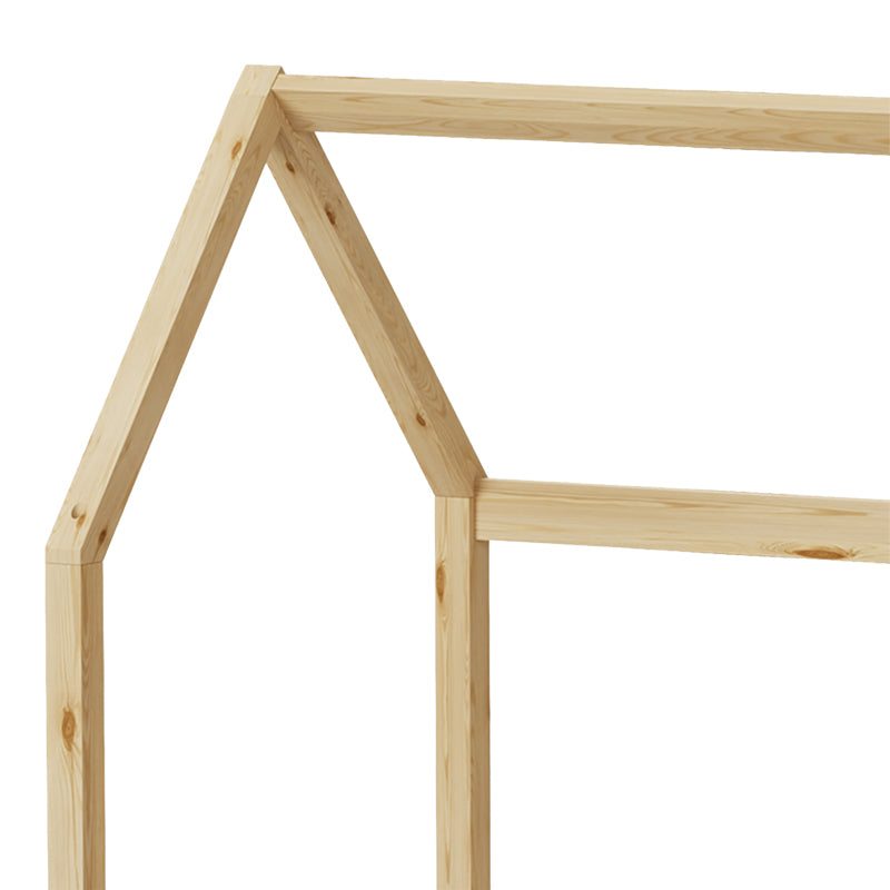 Детско легло Bendina в стил Монтесори с чекмедже борова дървесина в естествен нюанс 70x140см