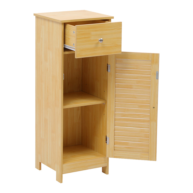 Шкаф-колона chesy mdf в естествен цвят 32x30x87см