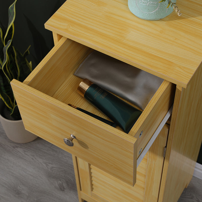 Шкаф-колона chesy mdf в естествен цвят 32x30x87см