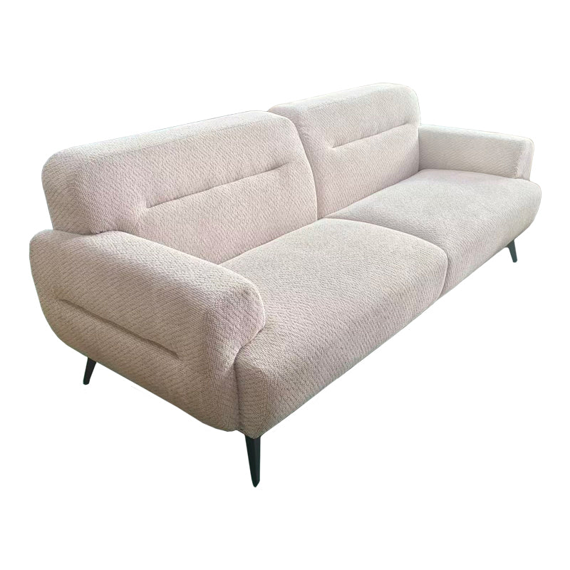 3-местен диван anbola екрю плат 213x87x80см