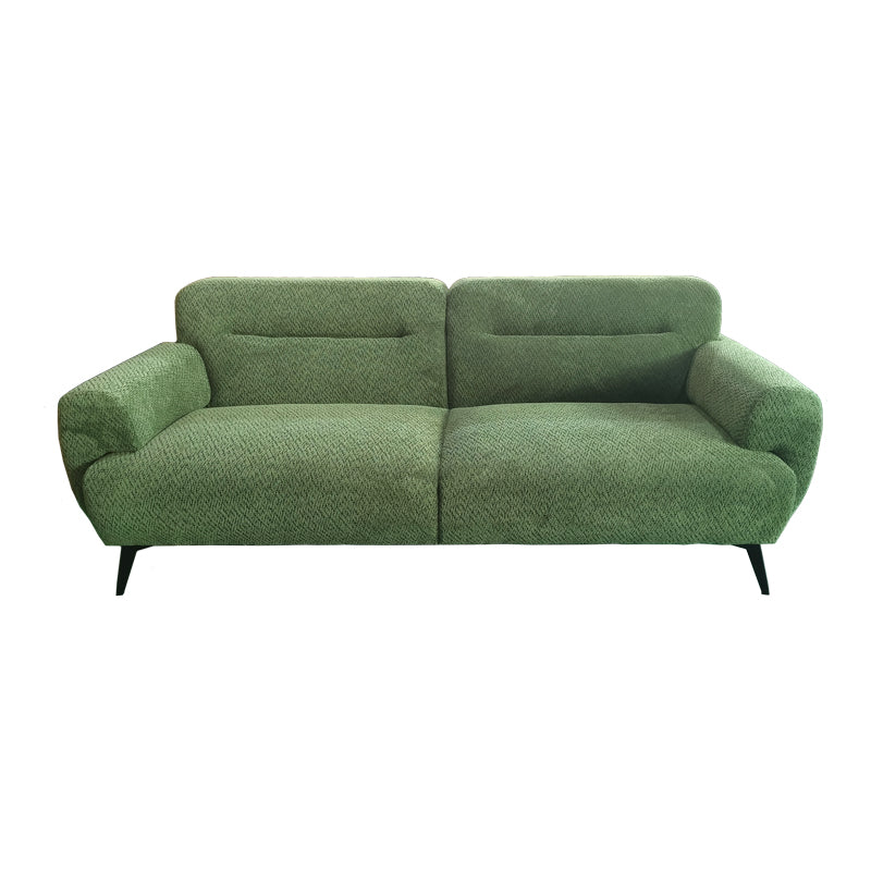 3-местен диван anbola зелен плат 213x87x80см