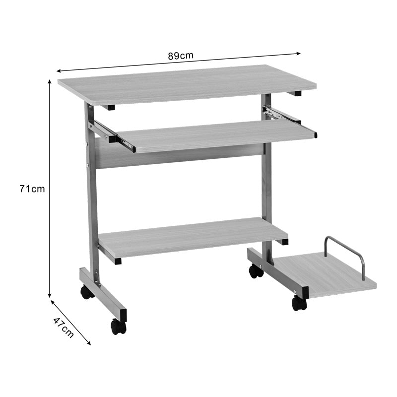 Компютърно бюро Veronce  естествен цвят  89x47x71см