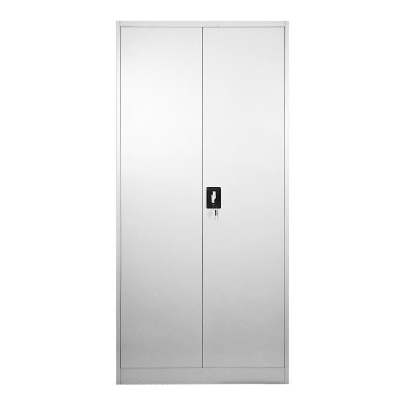 Метален шкаф Ugren в светло сив цвят 90x40x180см