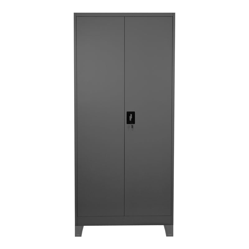 Метален шкаф UGREN в антарцит цвят 90x40x190см