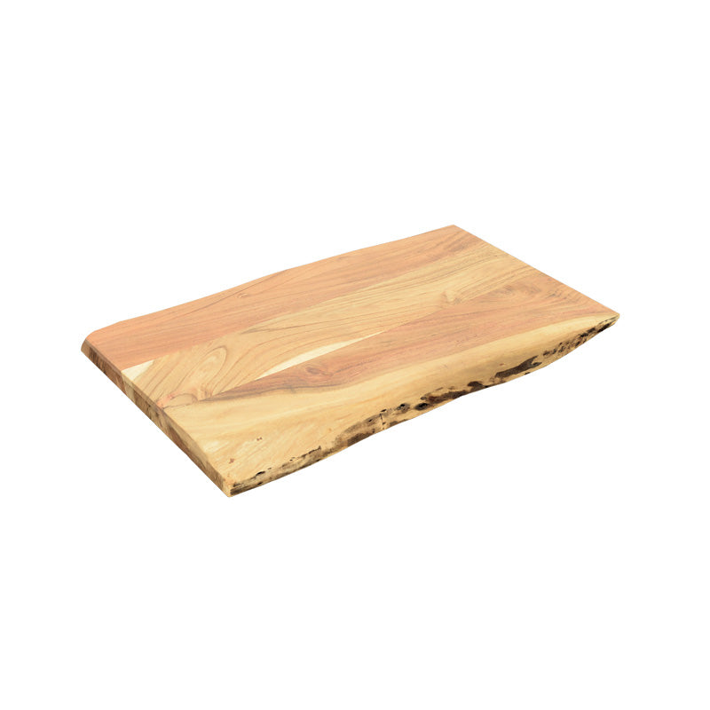 Плот за маса Pozier масивно акациево дърво в естествен нюанс 140x80x4cm