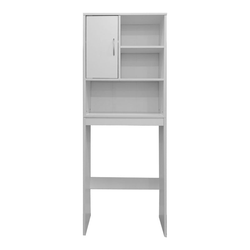 Шкаф за баня TAZIEN в бяло 60x24x168.5 см