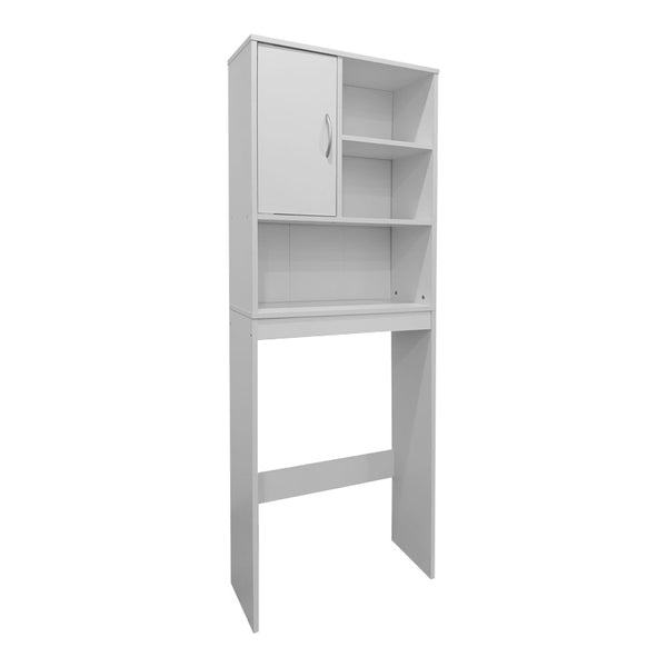 Шкаф за баня TAZIEN в бяло 60x24x168.5 см
