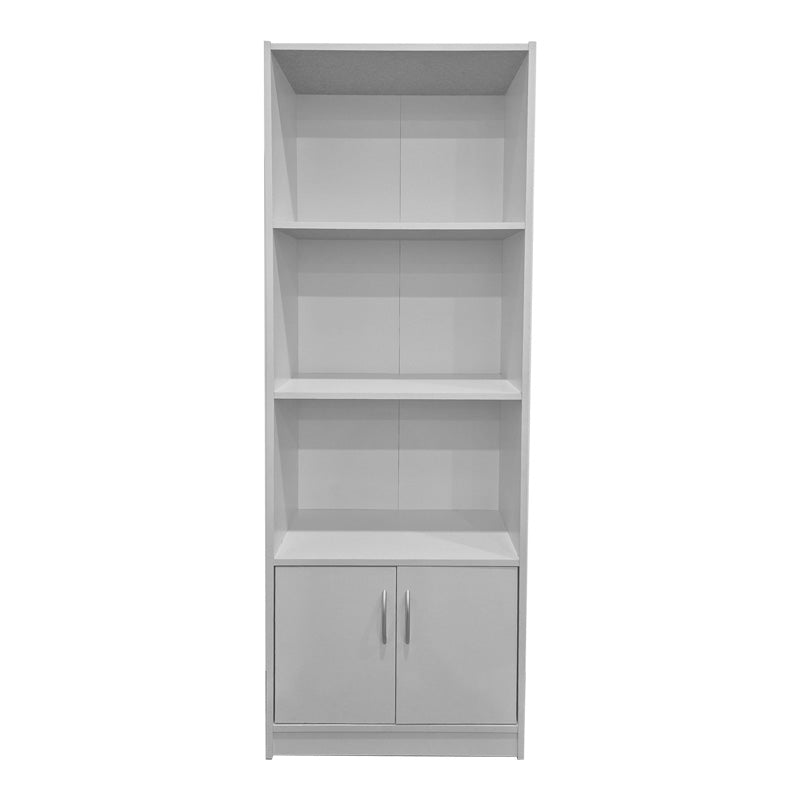 Библиотека Тekaro в бял нюанс 60x29x166см