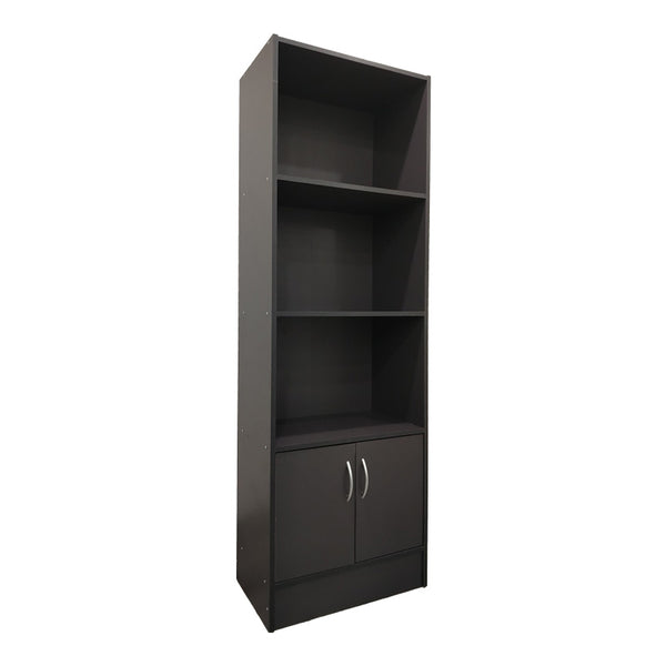 Библиотека Тekaro в цвят антрацит 57x33x180см