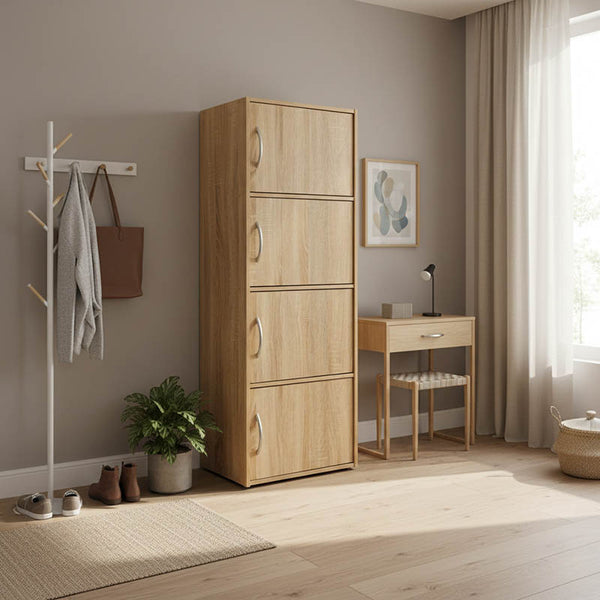Колона soline в цвят sonoma 40x34.5x120 см