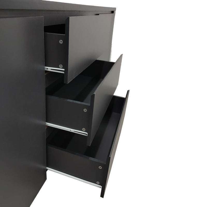 Бюфет Кalya в нюанс антрацит 220x49x89.5cm