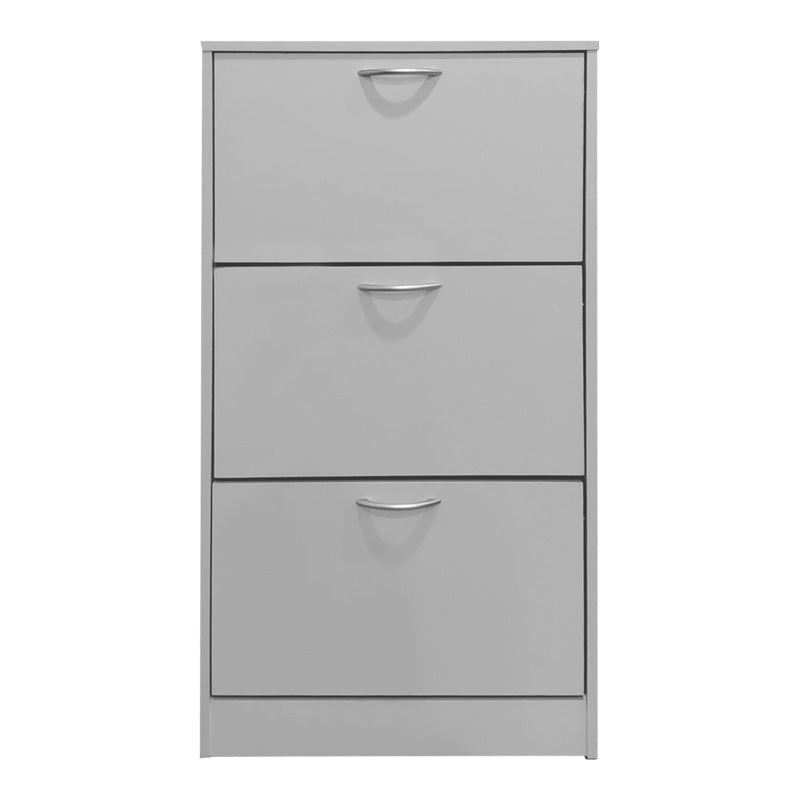 Етажерка за обувки Savaz в бяло 60x24x114см